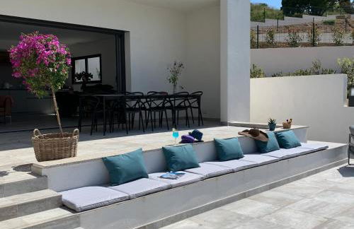 LES VILLAS DU DOMAINE NAPOLEON CORSICA vue mer et piscine - Foto 27