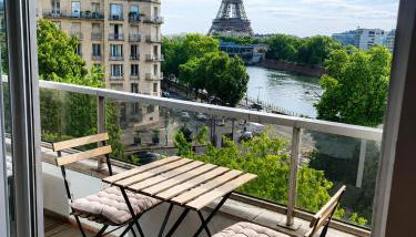 Studio Kennedy 5 min à pied de la Tour Eiffel - Foto 1