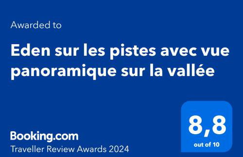 Eden sur les pistes avec vue panoramique sur la vallée - Foto 44