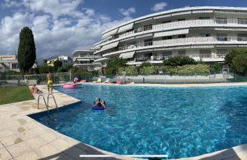 Charmant appartement 2P, piscine & tennis, proche plage & Monaco - Foto 10