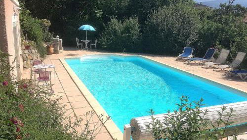 Studio indépendant dans villa avec piscine à Gap - Foto 1, sunbed