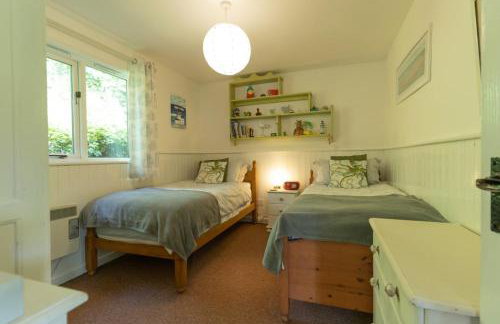 Badgers Den, a beautiful log cabin in a secluded valley close to the beach - Foto 8