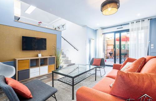 Marvel House - Disneyland 5min, Private Parking, Terrace - Foto 15