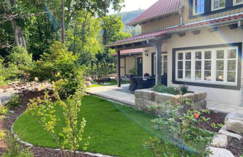 Ferienhaus Ilsenburg, luxuriöse Landhäuser mit Sauna und Kamin, mitten im Harz - Foto 11