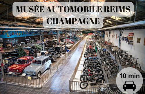 Le Cocon de Reims family and free parking - Foto 32