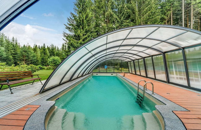 Ferienhaus mit Schwimmbad in Jagersgrun - Foto 13