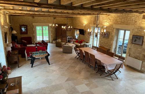 LA CHARMILLE Jolie maison de campagne 15 personnes piscine calme - Foto 17