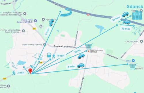 NaWypasie Apartment with Sauna Beautiful Garden SUP Board and Just 30 Minutes from Gdańsk and Gdynia - Foto 34