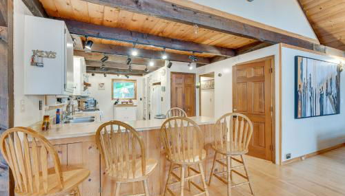 Waterfront Lake Arrowhead Cabin with Dock and Fire Pit - Foto 5