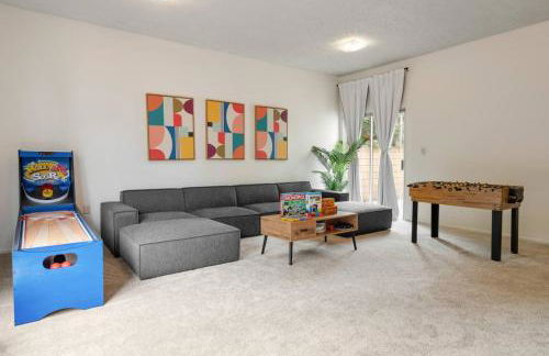 Vintage Vibes Near Airport Games Sleeps 8 - Foto 16