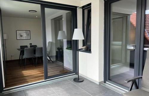 Jellys Apartment - 70qm - Balkon - Küche - Parken - 2x smart TV - King Size Bett - nur 5min zum Europa Park - Foto 32