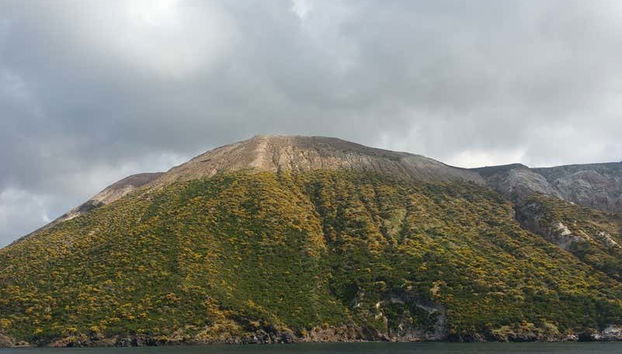 Isla Vulcano, ubicada al sur del archipiélago