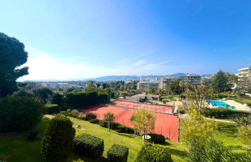 JUAN LES PINS - 4 people - swimming pool - tennis - Foto 3