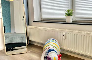 Erholsame City-Erdgeschosswohnung mit Veranda, Grill und Parkplatz D46EG - Photo 20