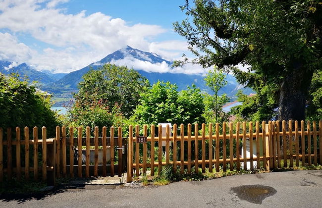 Chalet With Panoramic Views of the Mountains of the Oberland and Lake Thun - Foto 61