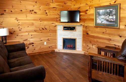 Fantastic Cozy Cabin with Fire Pit, Hot-tub and Fireplace in Herod, Illinois - Foto 6