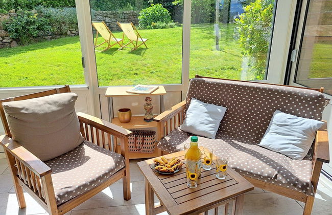 Holiday Home in Plouarzel Near Sandy Beach - Foto 8