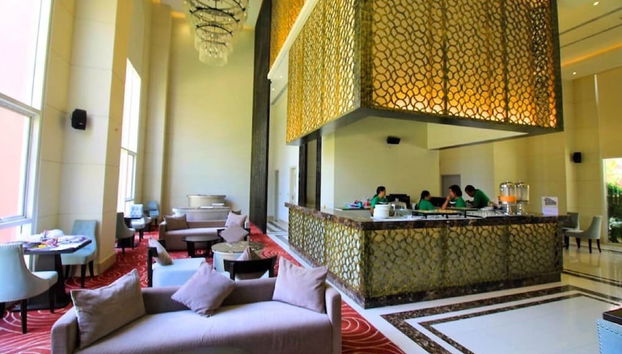 Zona de estar del vestíbulo