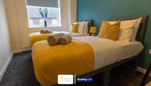 Large 2 Bedroom Apartment By The One Retreats Short Lets & Serviced Accommodation Horley Close To Gatwick Airport - Foto 5