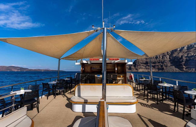 Glass-Bottom Boat Tour of Santorini Caldera - Photo 4