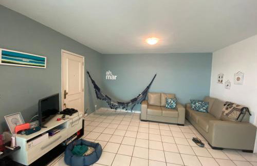 Apt com vista para o mar e churrasqueira - Foto 7