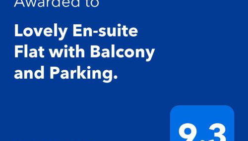 Lovely En-suite Flat with Balcony and Parking. - Foto 4