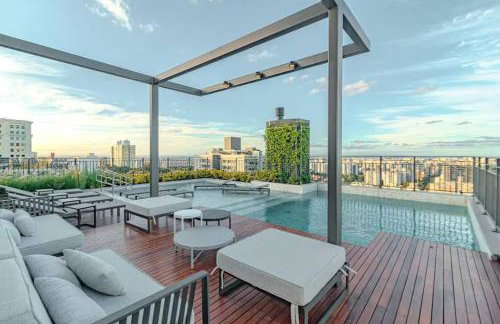 New Go Carlos Gomes Apartamento com Suíte e Linda Piscina no Rooftop 24h - Foto 4
