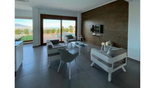 Villa Breda,Stylish villa with pool and views in Polop de la Marina, Alicante - Foto 5