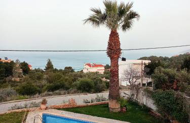 Spacious, Shiny, SeaView Villa, in Theologos - Foto 34