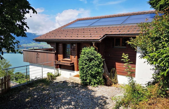 Chalet With Panoramic Views of the Mountains of the Oberland and Lake Thun - Foto 57