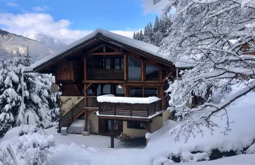 Superbe CHALET (14 personnes) & SAUNA au pied du Mont Blanc - Photo 1