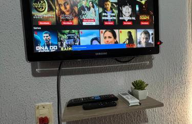 Residencial Casas 1 e 2 quartos Tv Ar Estacionamento Wifi Próximo ao Centro e Paraguai - Foto 38