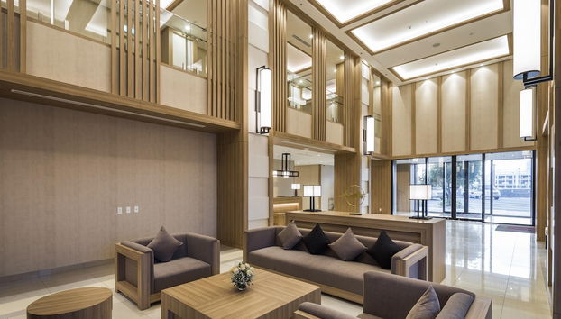 Sala de estar do lobby