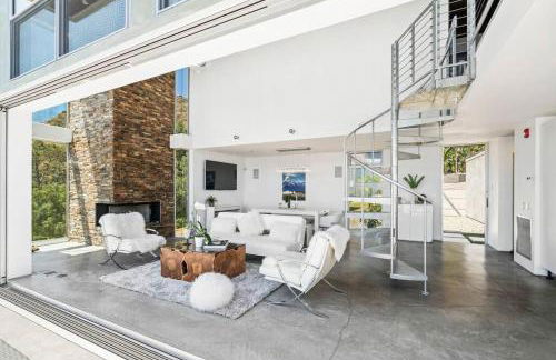 Malibu Glass House: Architectural w 180deg Views - Foto 13