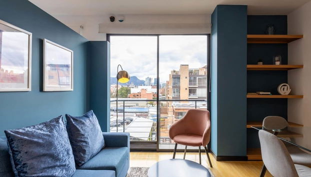 w Vibrant 1BR in Chico - Foto 5, Habitación