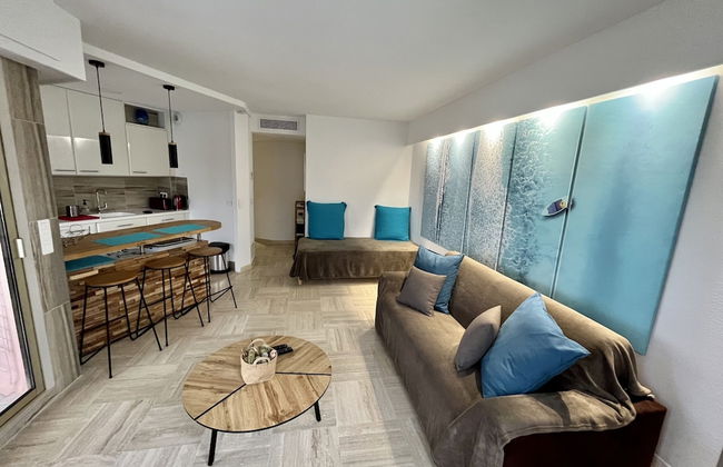 Studio moderne - Port de Mandelieu - Proche Mer - - Foto 3