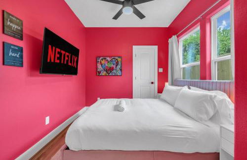 Viral Pink Home Houston B Hot Tub NRG Med Ctr - Foto 10