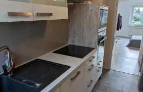 Myflat Apartment mit 6 Betten, 3 Schlafzimmern und Balkon bei Leipzig BMW, Amazon, Porsche, Messe - Foto 12