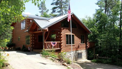 Deluxe Log Cabin with a Hot Tub in the Smoky Mountains of North Carolina - Foto 1