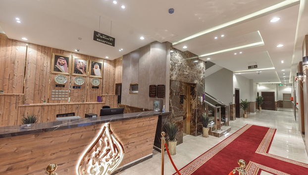 Mostrador de check-in y check-out