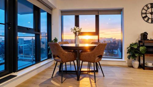 Luxury 2BR Penthouse-1, Private Terrace, City Center, Free Parking - Foto 3