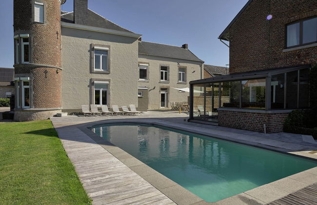 Lavish Castle in Thimister With Turkish Steambath, Sauna - Foto 26