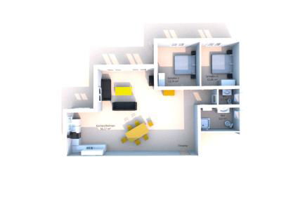 Gorxheimertal 92qm Allergikerfreundlich 2 Schlafzimmer 2 WC Terrasse - Foto 5