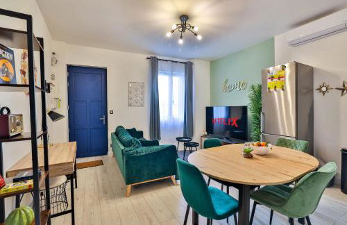 LE LUCIEN Eco-Appart'Hôtel - Angouleme - Centre - Wifi - Parking privé - Classé 4 étoiles - Foto 52