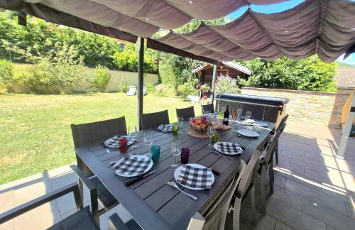 Chalet avec Jacuzzi, billard, jardin clos, proche Paradiski - Foto 44