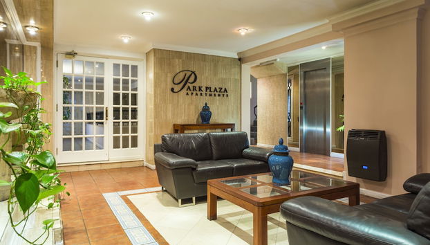 Zona de estar del vestíbulo