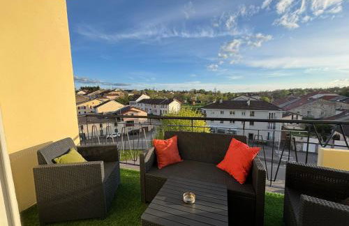 Appartement F4 meublé 75m2 trois chambres avec balcon - Foto 26
