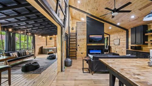 Black Bear Lodge - Fire Pit - Hot Tub - Foto 4