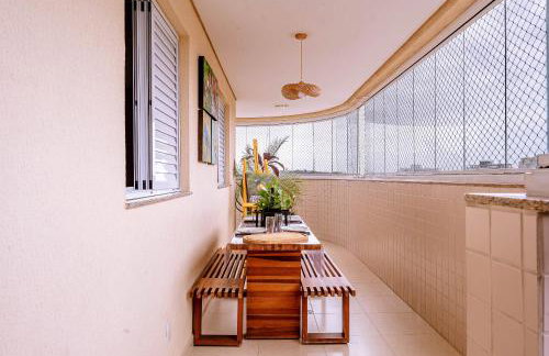 VARANDA GOURMET c churrasqueira-3 quartos- Wi-fi - Foto 24