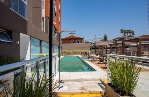 Apogeo Vista linda 2 dormitórios garagem AC Wi-Fi - Foto 47